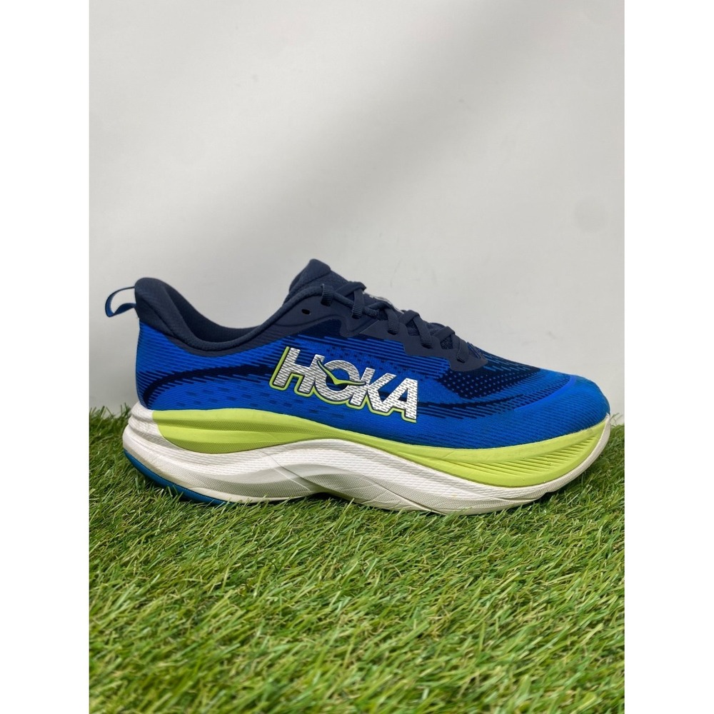 Hoka Skyflow Men running shoes US 10.5 Blue Athletic Sneaker Running Gym Jogging
